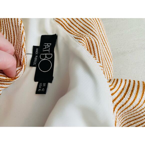 Patbo Wide leg Jumpsuit Tropical Palm 10 - Picture 4 of 7